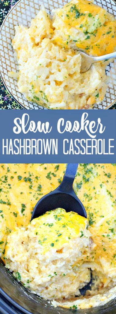 Slow Cooker Hashbrown Casserole