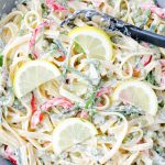 Lemon Cream Pasta Primavera