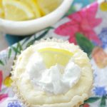 White Chocolate Lemon Cheesecakes