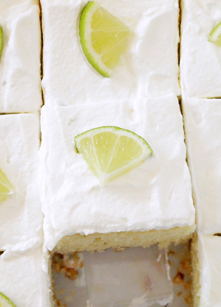 Pretzel Crusted Margarita Cake