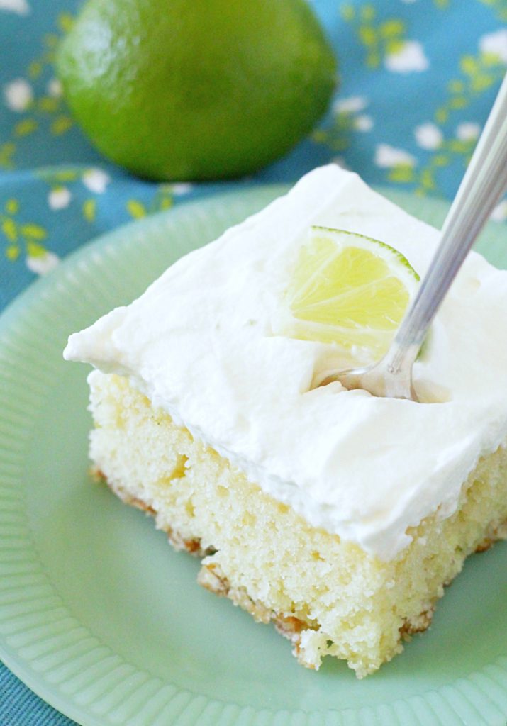 Pretzel Crusted Margarita Cake