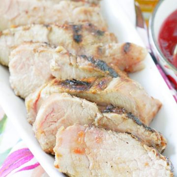 Easiest Grilled Pork Tenderloin