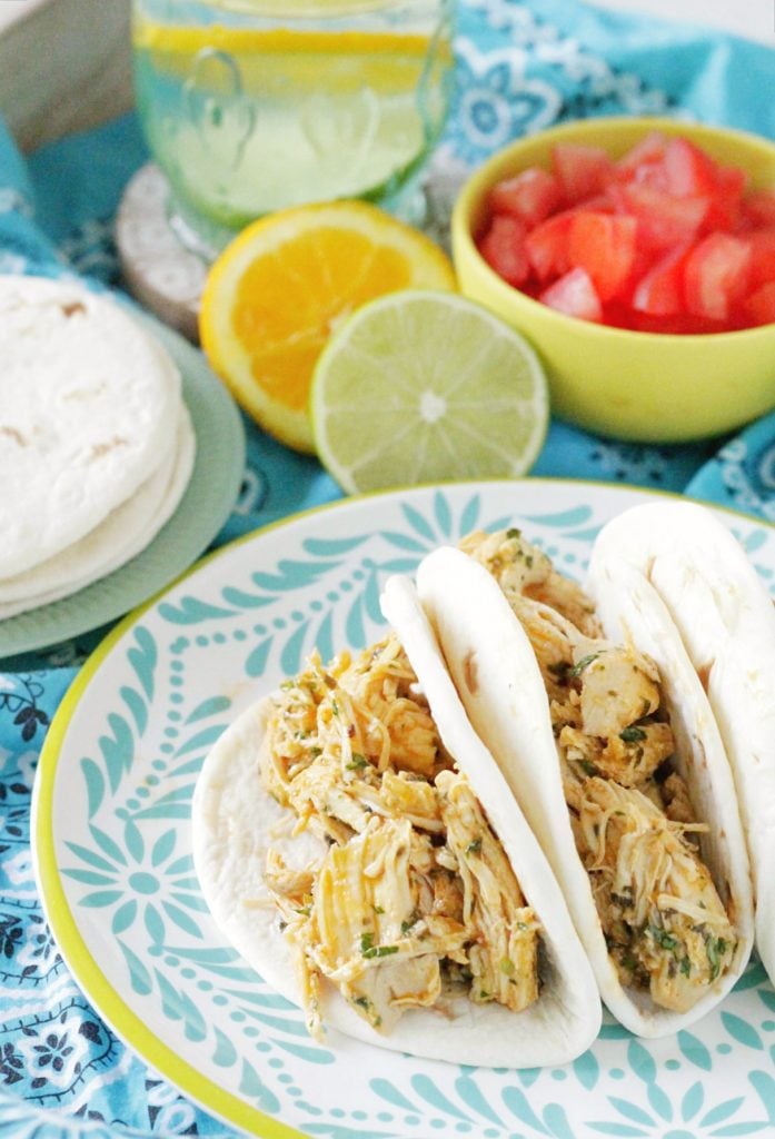 Chicken Soft Tacos