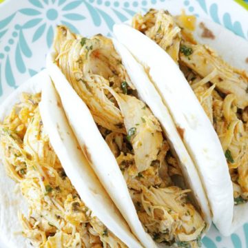 Chicken Soft Tacos