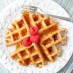 Churro Waffles | Foodtastic Mom #churrowaffles #wafflerecipes #churros