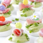 Green Eggs and Ham Deviled Eggs