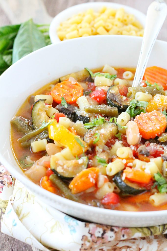 Roasted Vegetable Minestrone