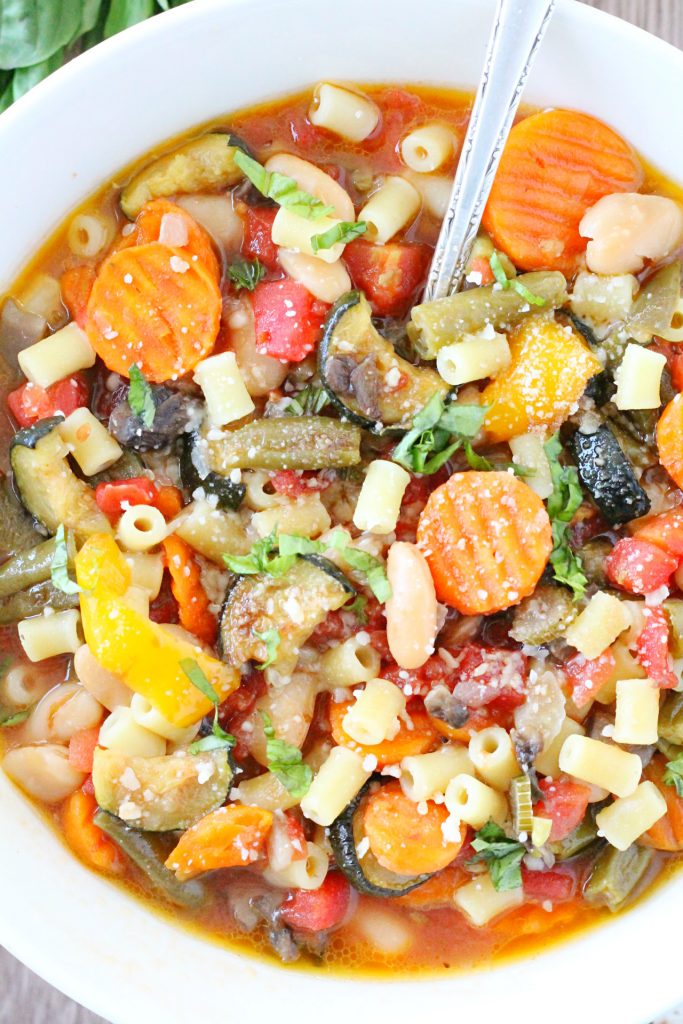 Roasted Vegetable Minestrone