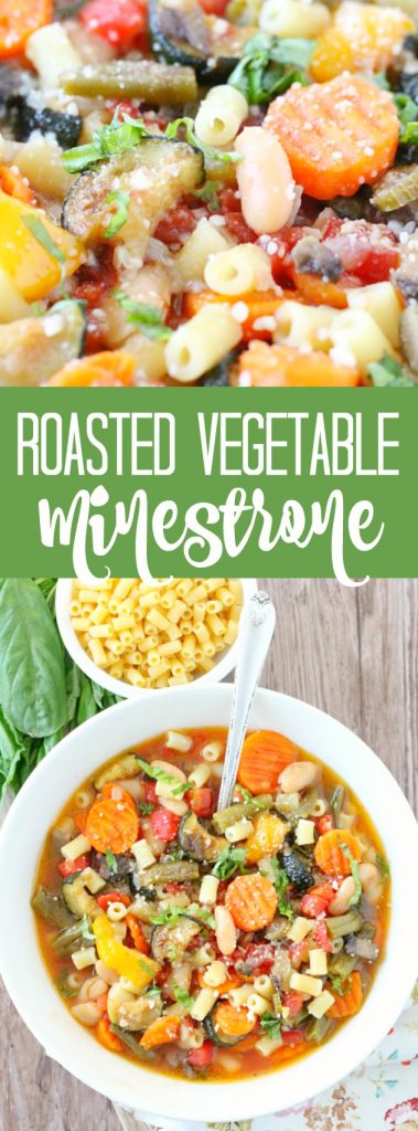 Roasted Vegetable Minestrone