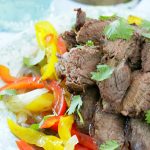 Grilled Margarita Steak Fajitas