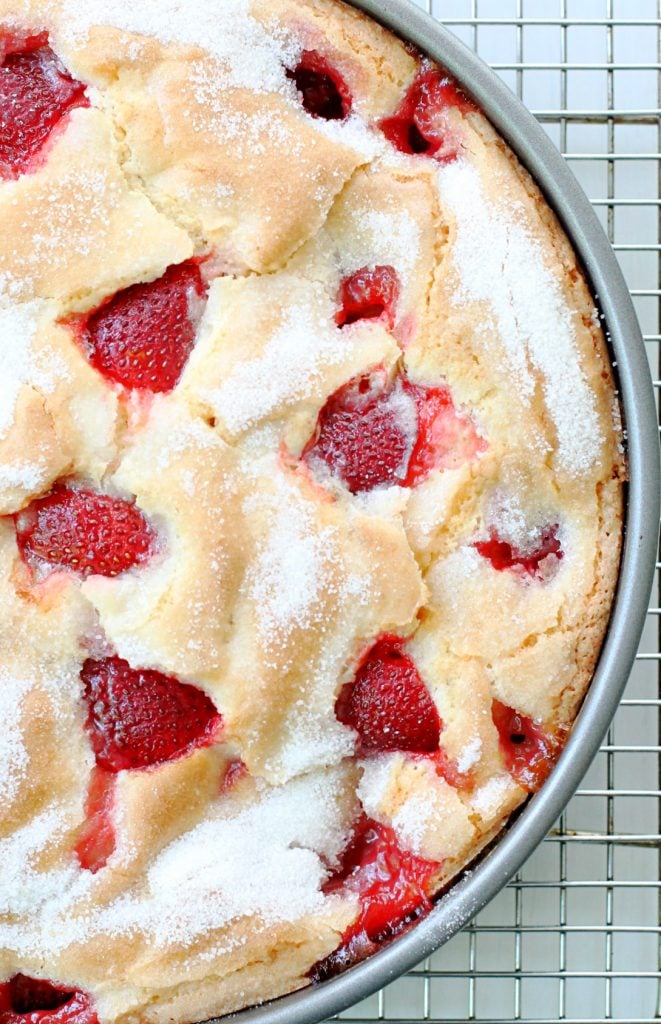 French Strawberry Cake