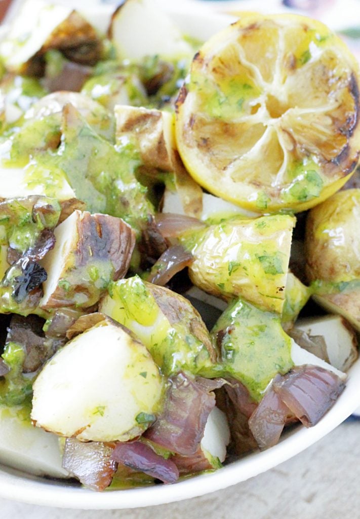 Grilled Mustard Potato Salad