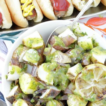 Grilled Mustard Potato Salad