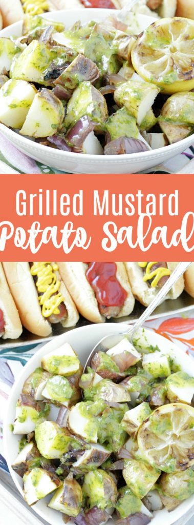 Grilled Mustard Potato Salad