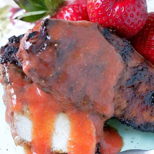 Strawberry BBQ Sauce Foodtastic Mom
