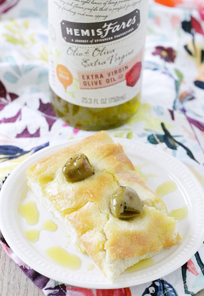 Green Olive Focaccia