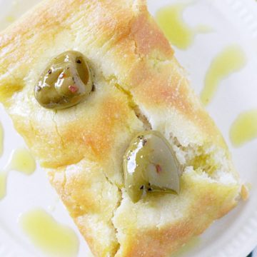 Green Olive Focaccia