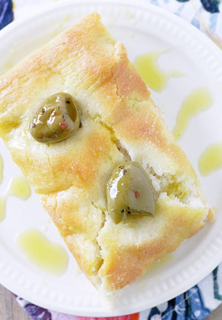 Green Olive Focaccia