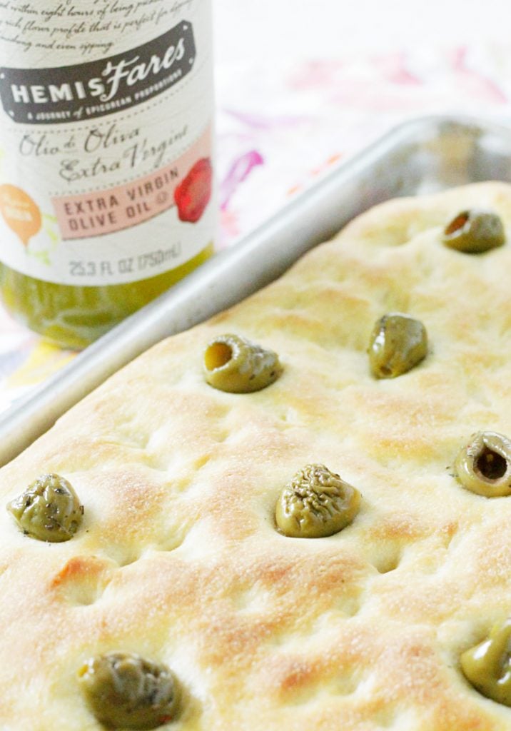 Green Olive Focaccia