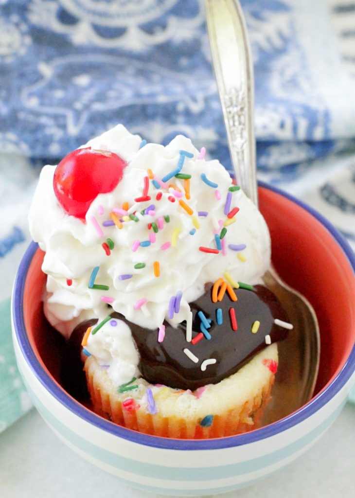 Double Ice Cream Cupcakes