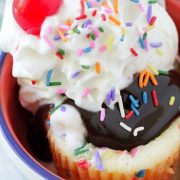 Double Ice Cream Cupcakes