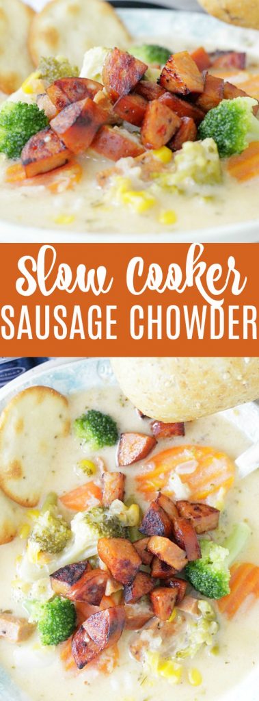 Slow Cooker Sausage Chowder