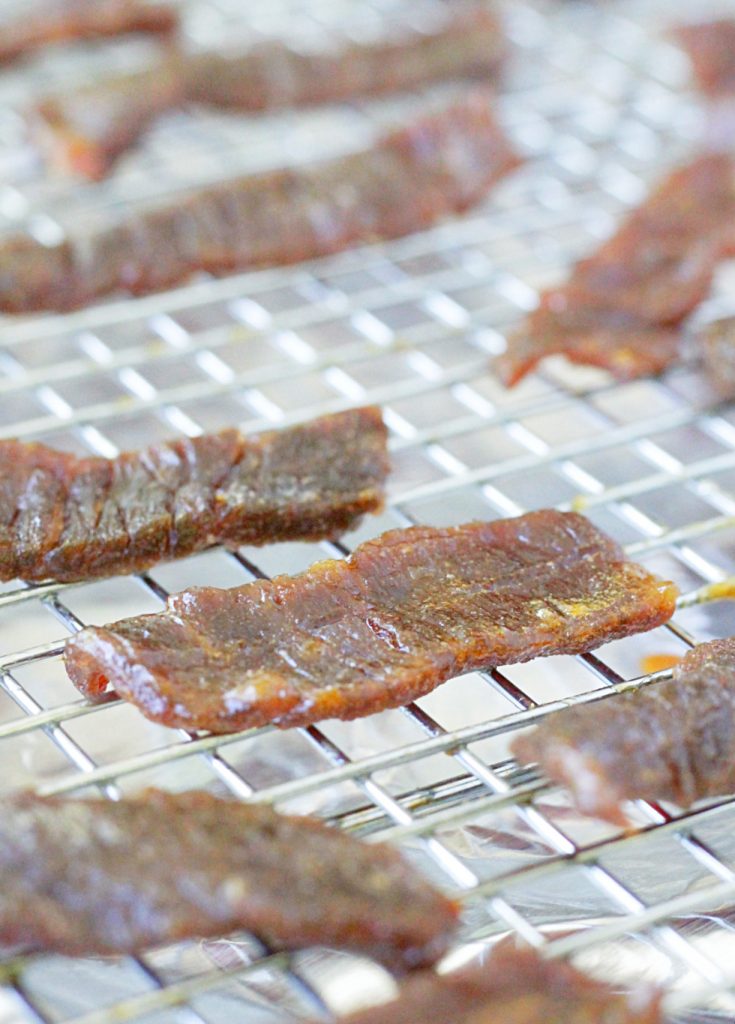 Peach Balsamic Beef Jerky