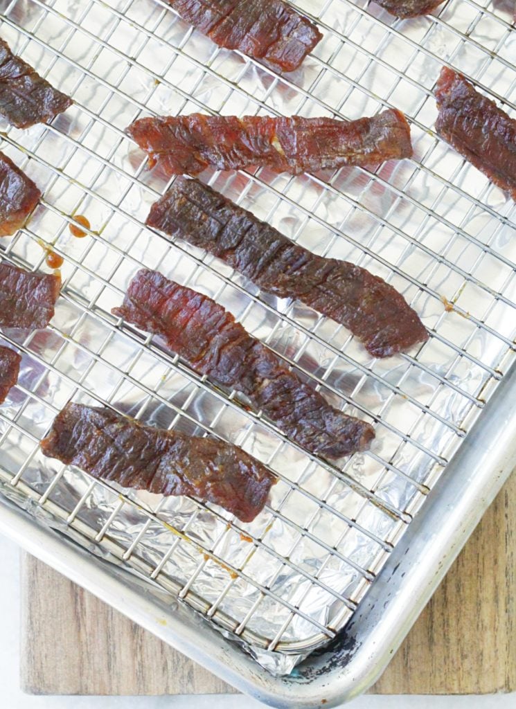 Peach Balsamic Beef Jerky