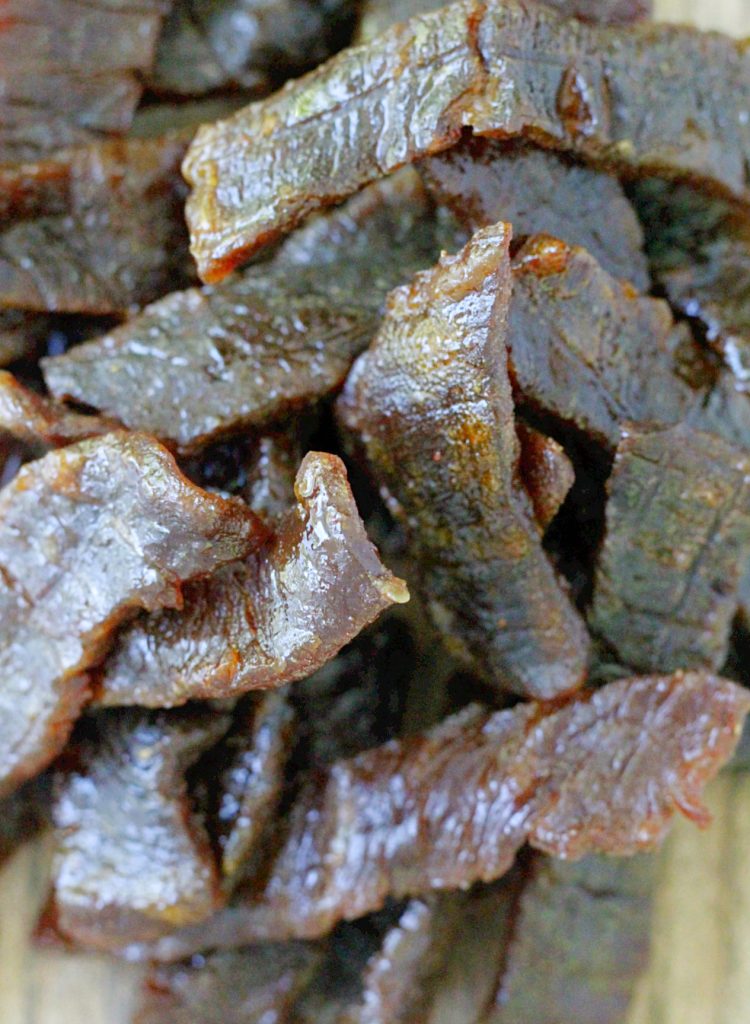 Peach Balsamic Beef Jerky