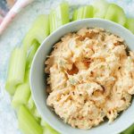 Buffalo Chicken Celery Dip