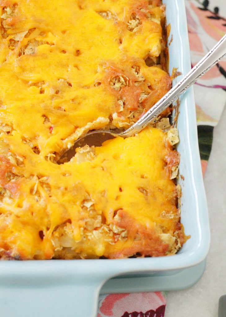 Chicken Nacho Cheesy Potatoes