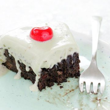 Spumoni Brownie Torte