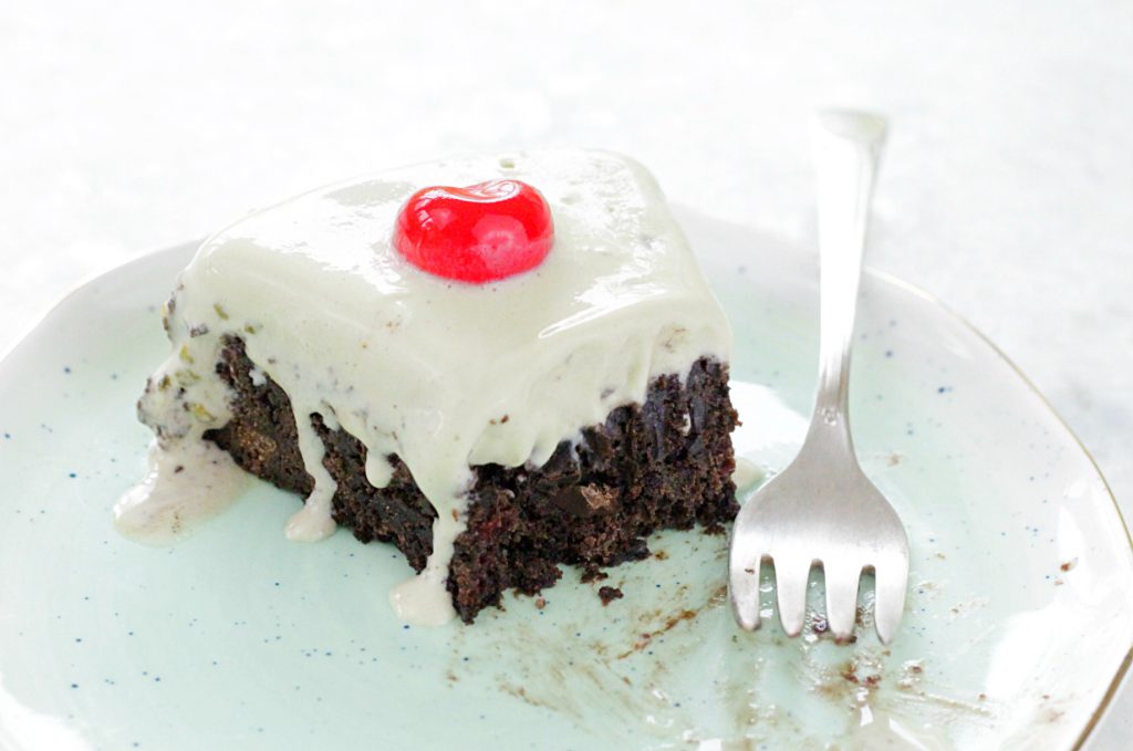 Spumoni Brownie Torte