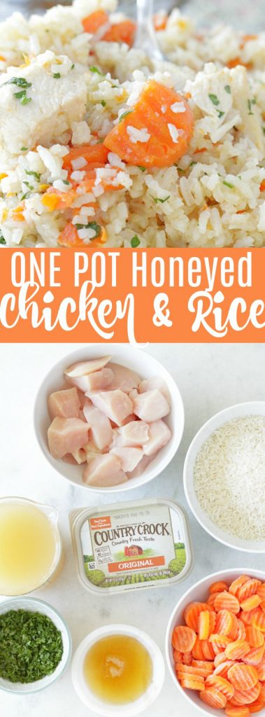 One Pot Honeyed Chicken and Rice