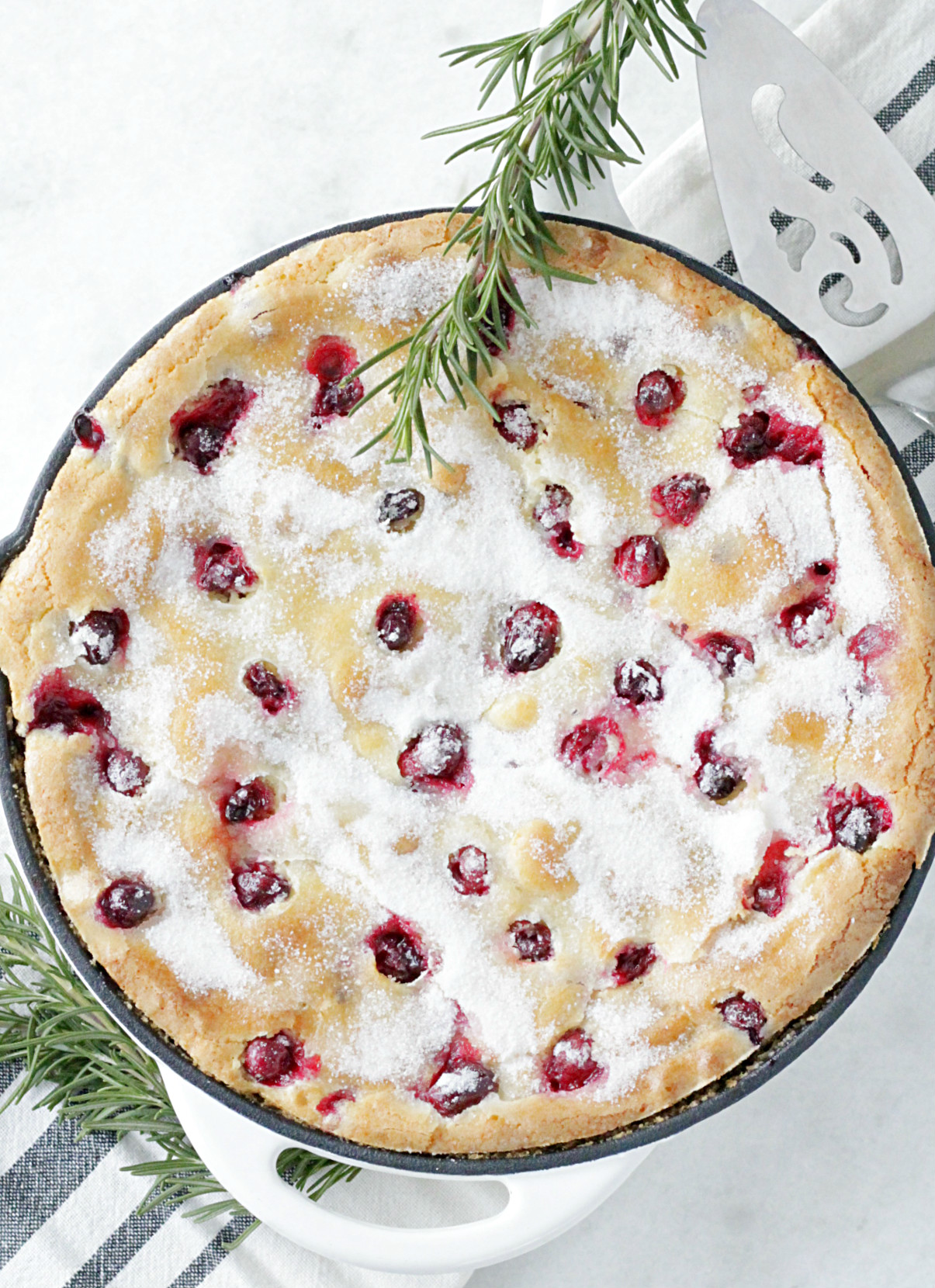 Sugared Cranberry Cake