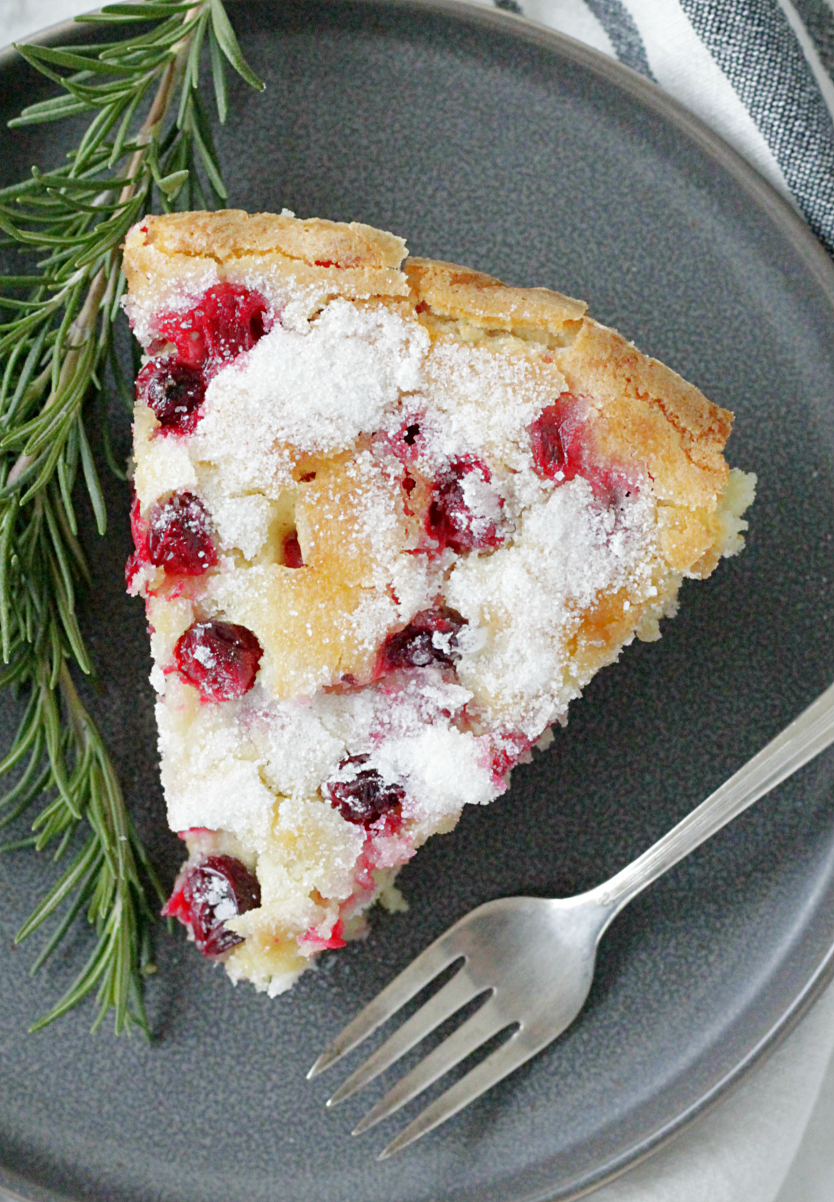 Sugared Cranberry Cake