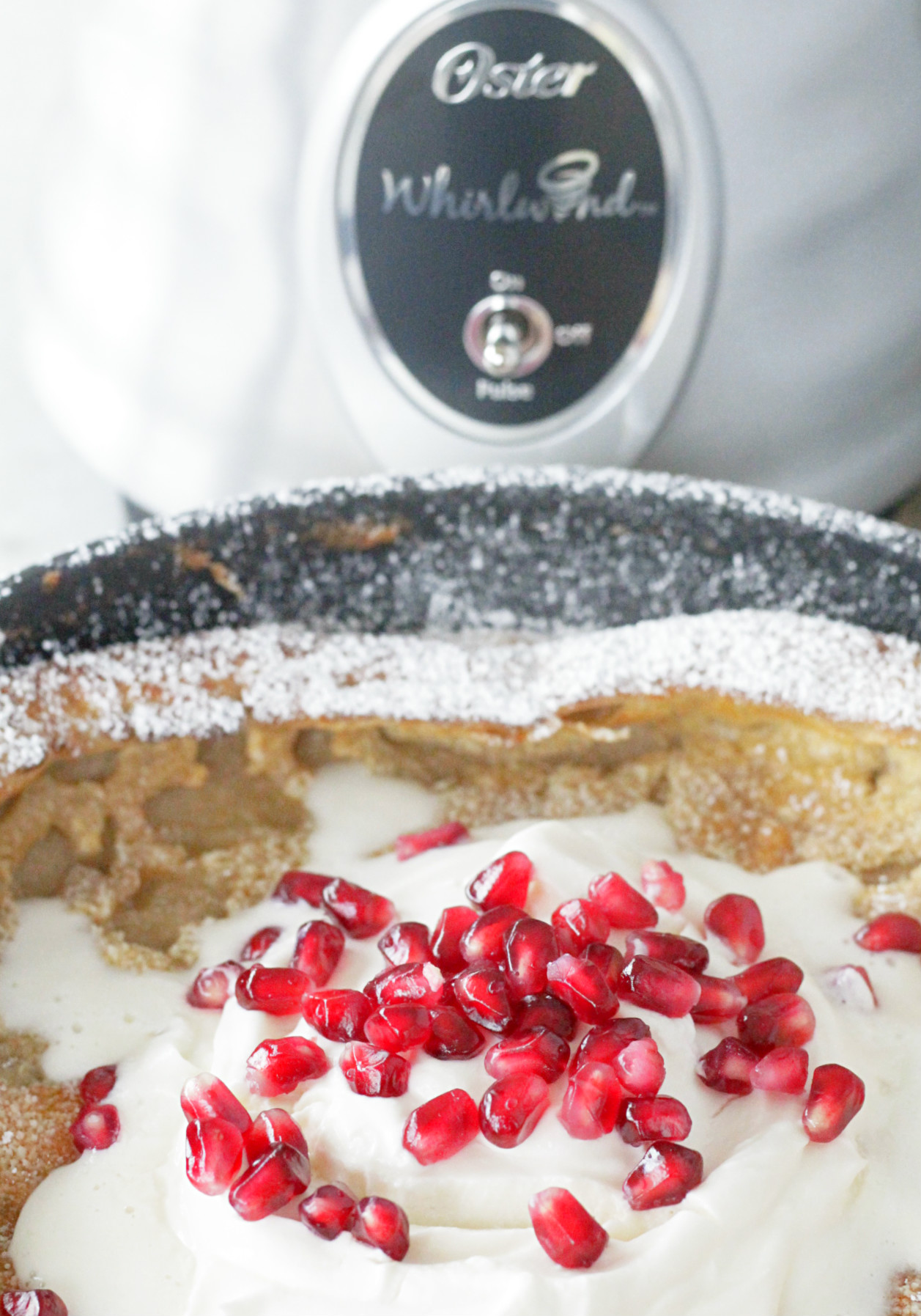 Gingerbread Dutch Baby with Lemon Whipped Cream #ad
