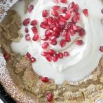 Gingerbread Dutch Baby with Lemon Whipped Cream #ad