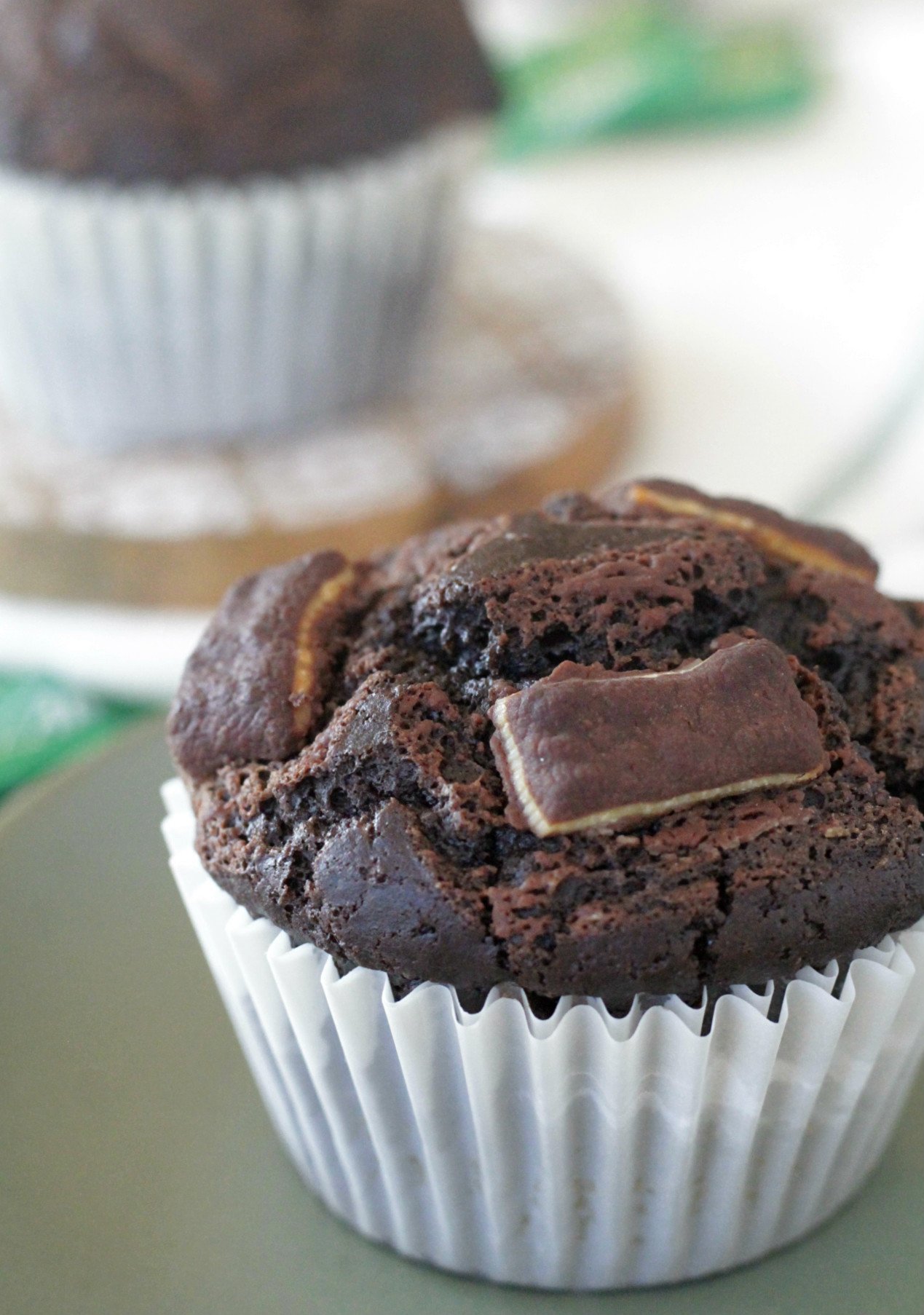 Mint Chocolate Muffins