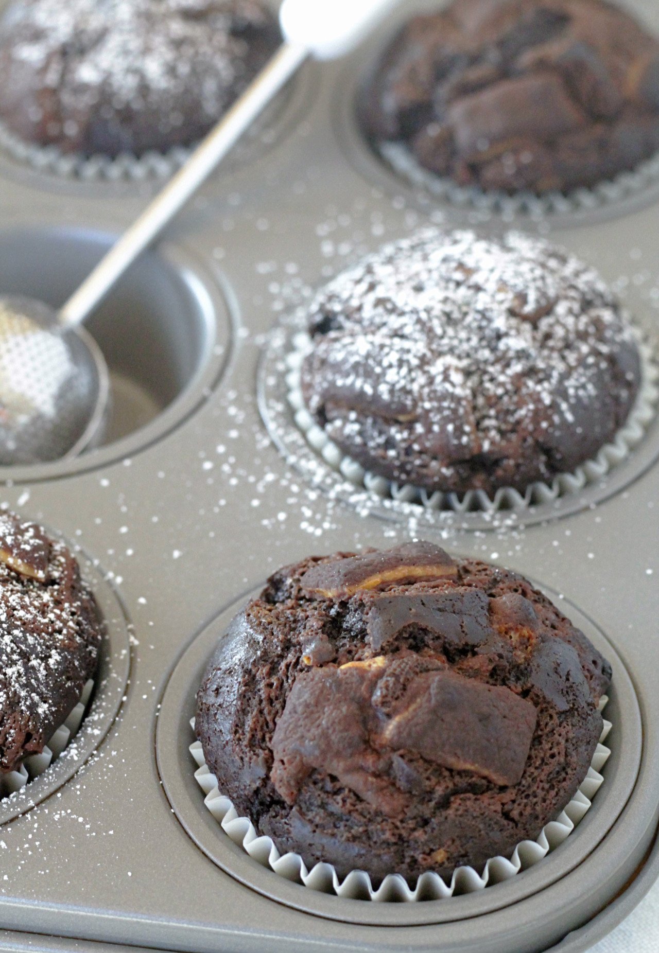 Mint Chocolate Muffins