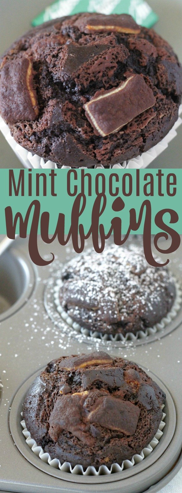 Mint Chocolate Muffins