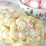 White Chocolate Peppermint Cookies