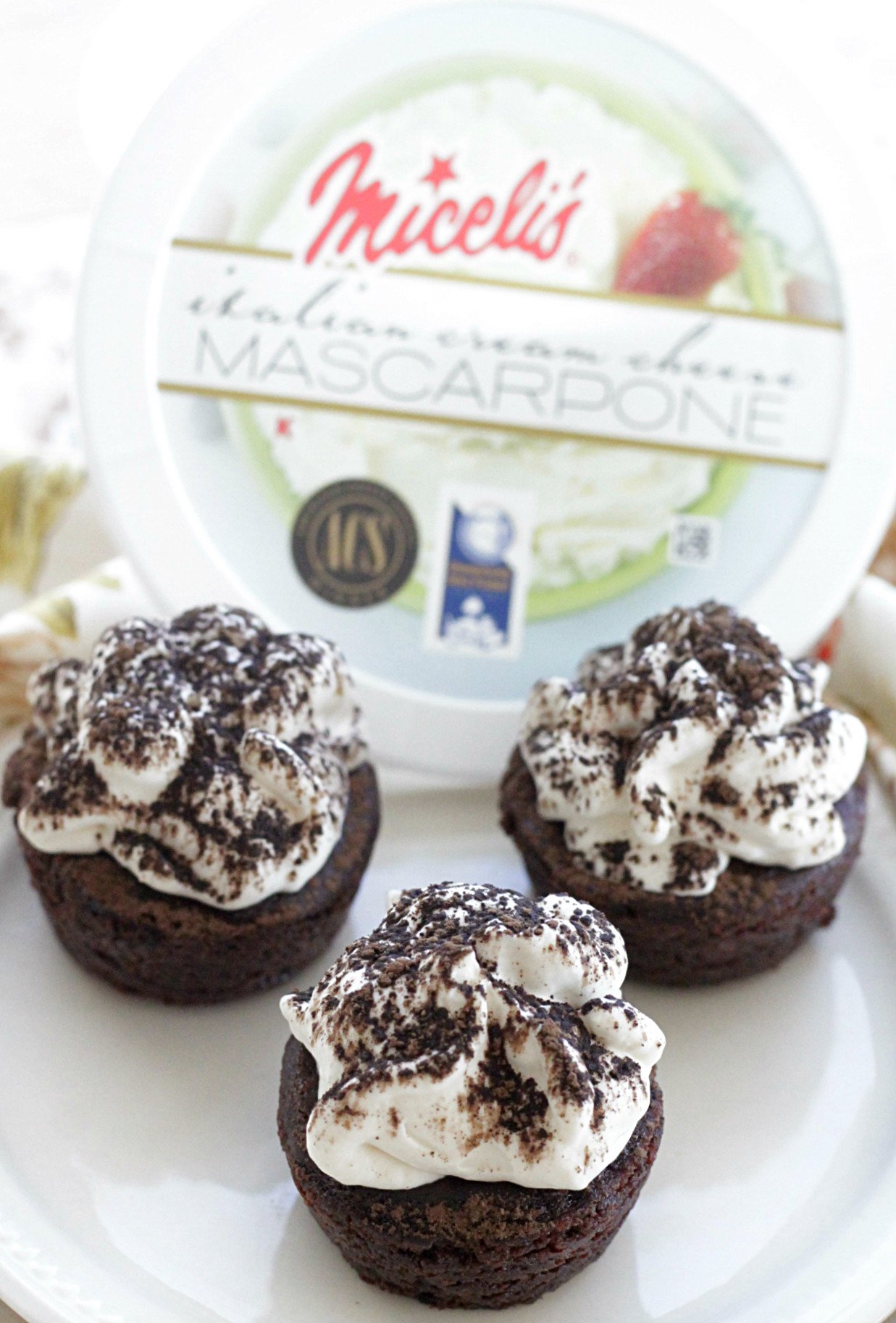 Tiramisu Bites with Miceli's mascarpone cheese