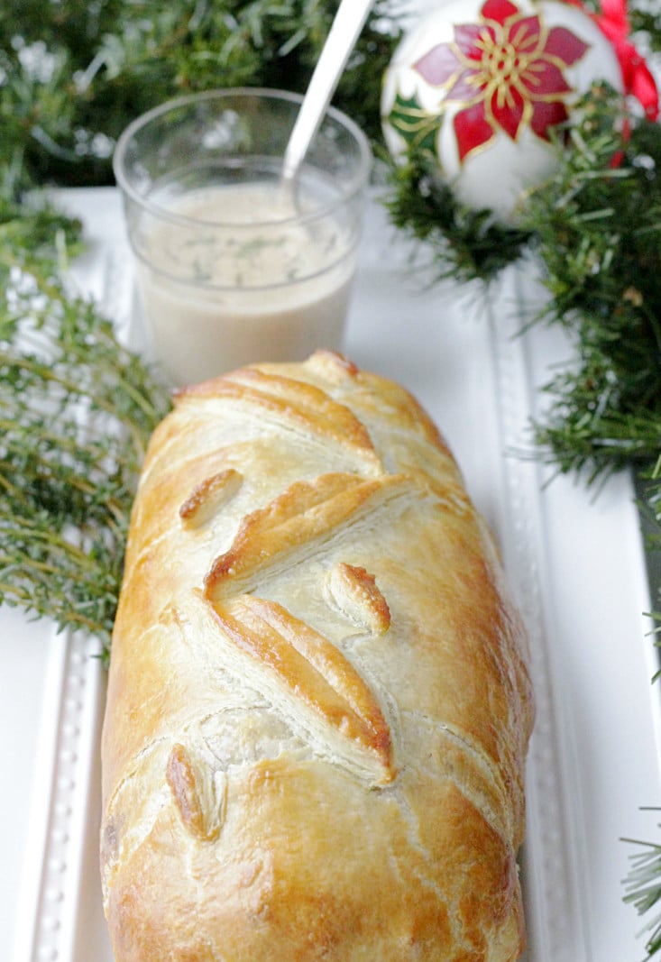 holiday beef Wellington whole