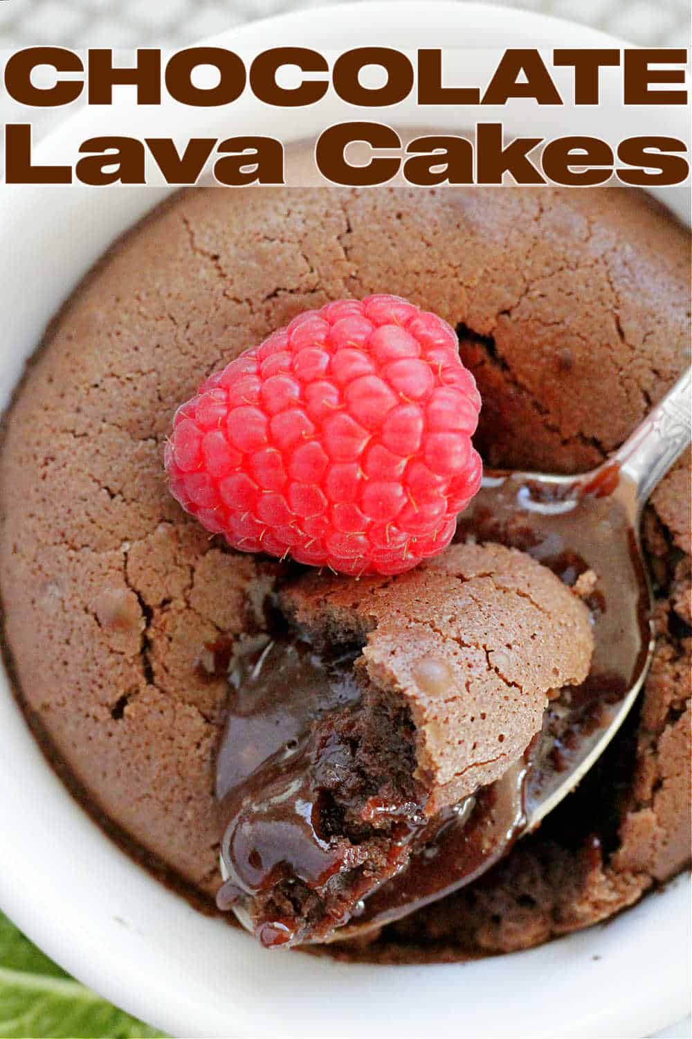 Molten Chocolate Lava Cakes take just 20 minutes to make and bake but they taste like a fancy-pants dessert. via @foodtasticmom