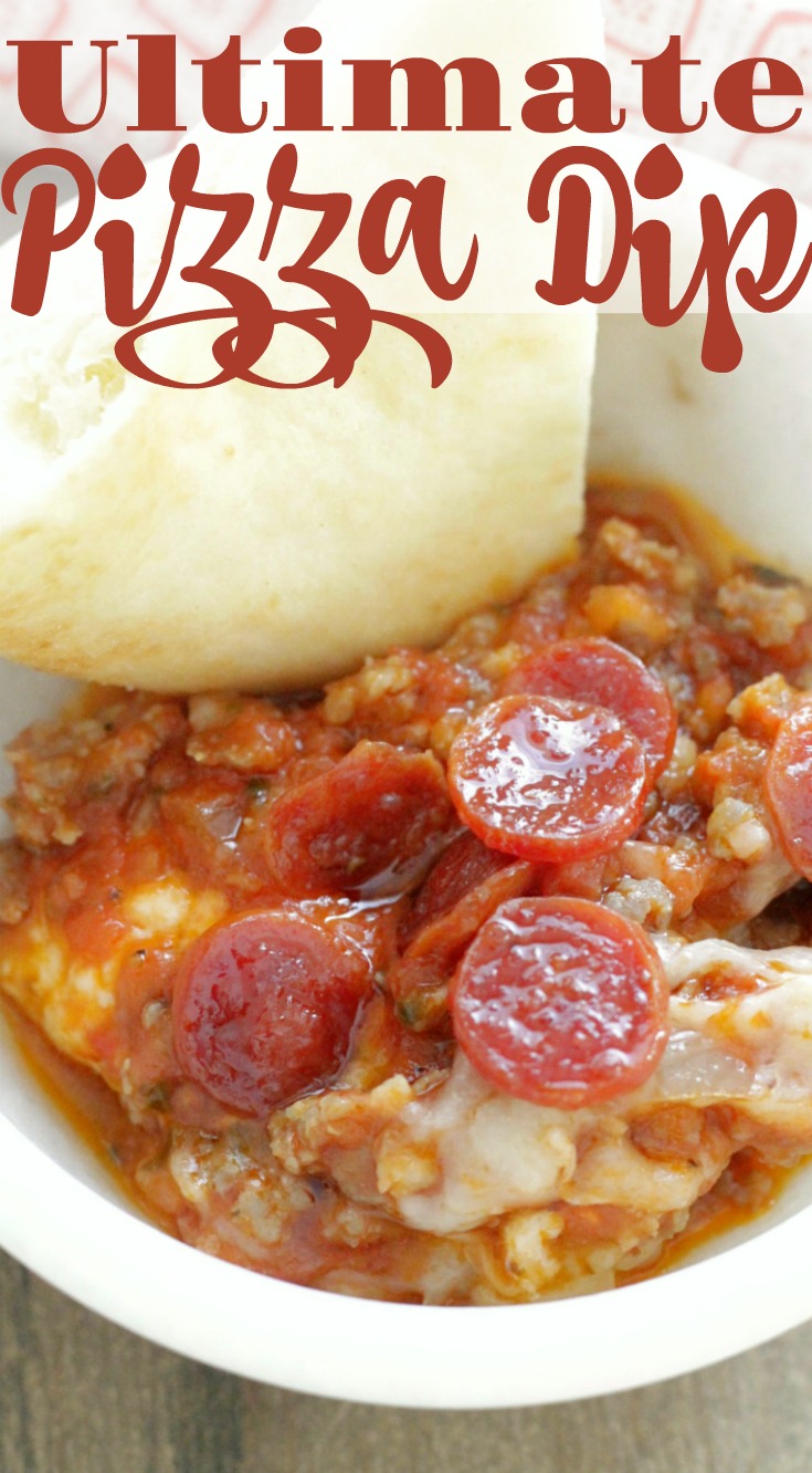 Meat Lover's Crock Pot Pizza Dip • Bread Booze Bacon