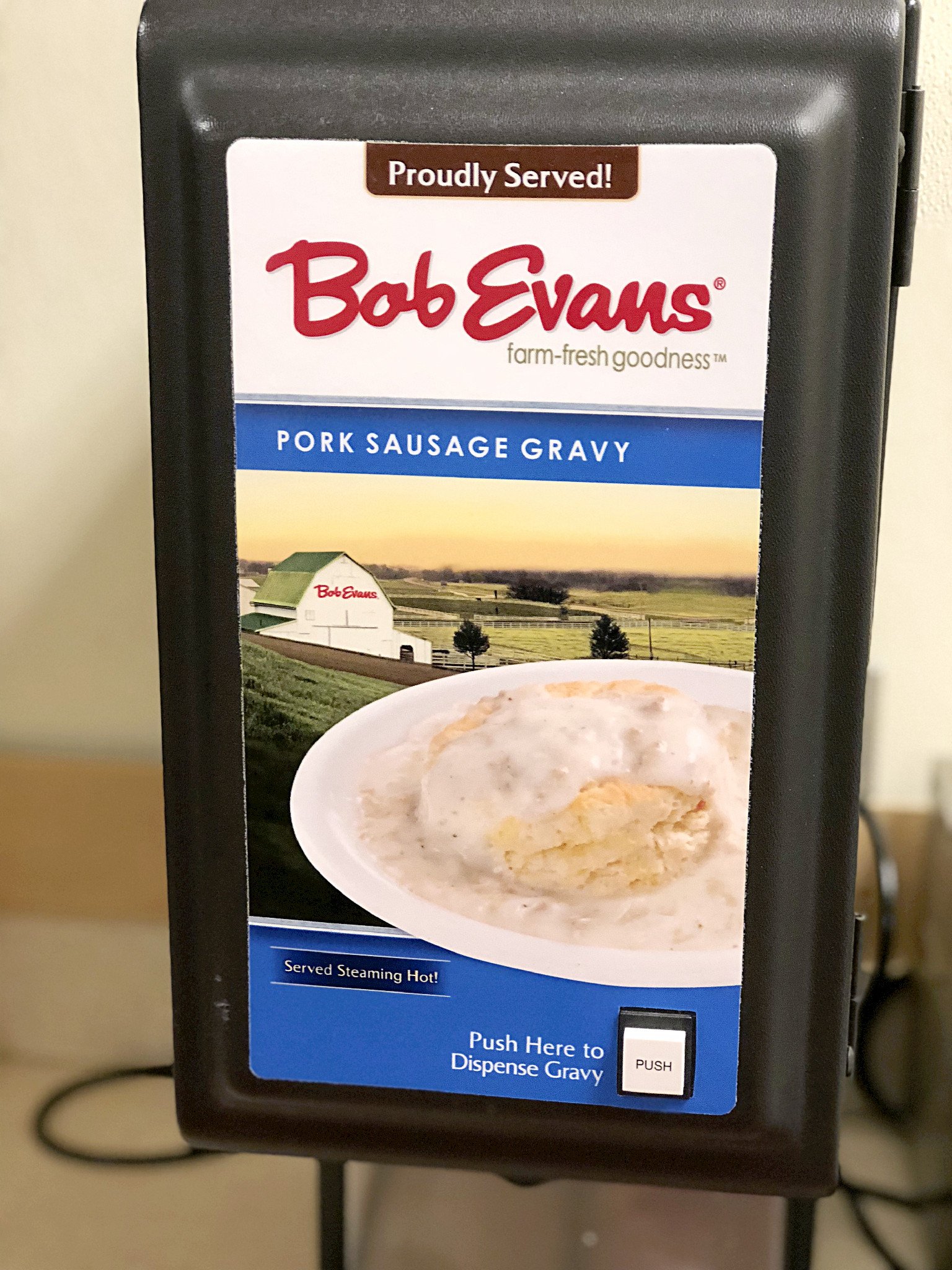 bob evans sausage gravy machine