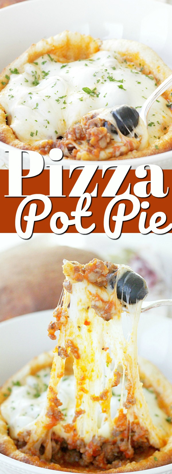 Pizza Pot Pie | Foodtastic Mom