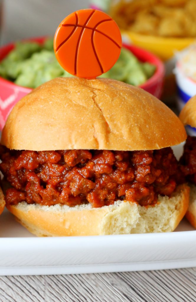 march madness party recipes sweet and spicy sloppy joes