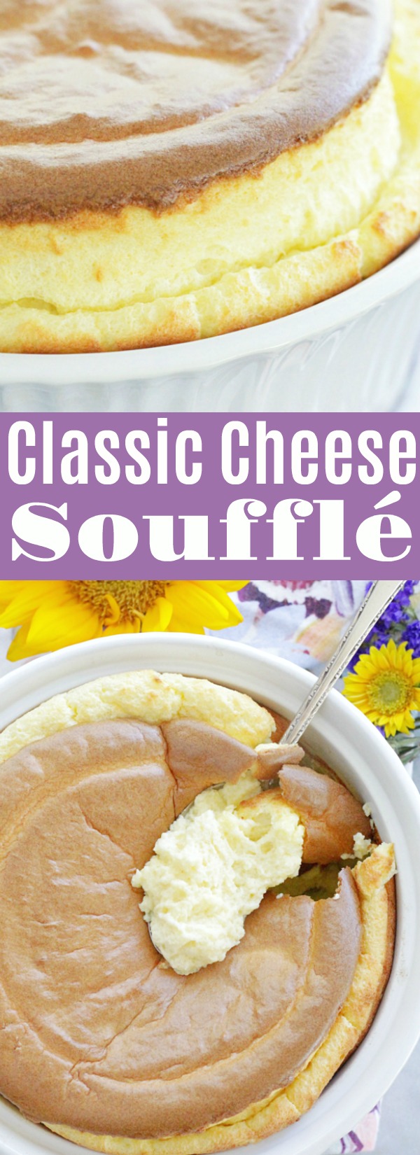 Classic Cheese Soufflé | Foodtastic Mom via @foodtasticmom